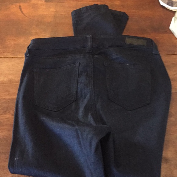 Super soft w/stretch skinny jeans with black inlay - Picture 3 of 5